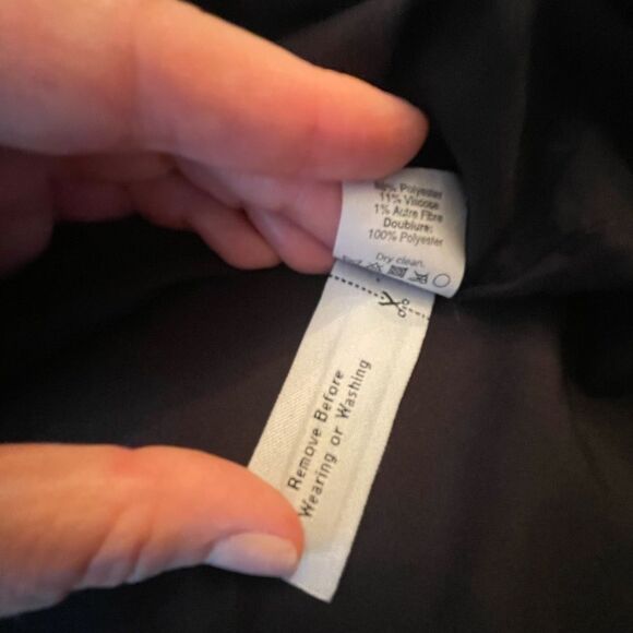 Madewell Courtyard Skirt Blue Tweed 8 - Picture 13 of 16